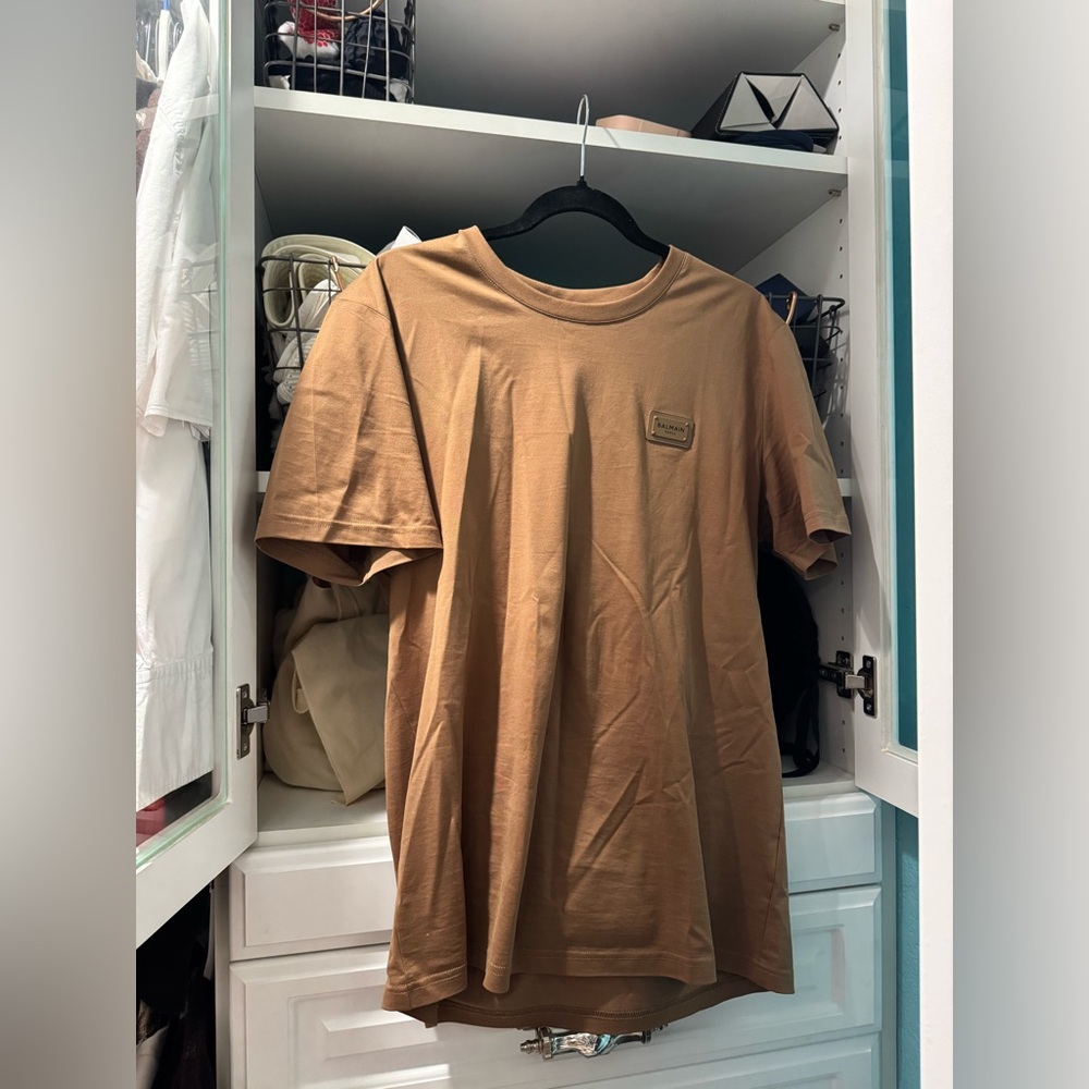 Men's Brown BALMAIN shirt